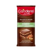 Canderel Roasted Almond Chocolate Bar 100g