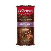 Canderel Chocolate Raisin And Almond Bar 100g