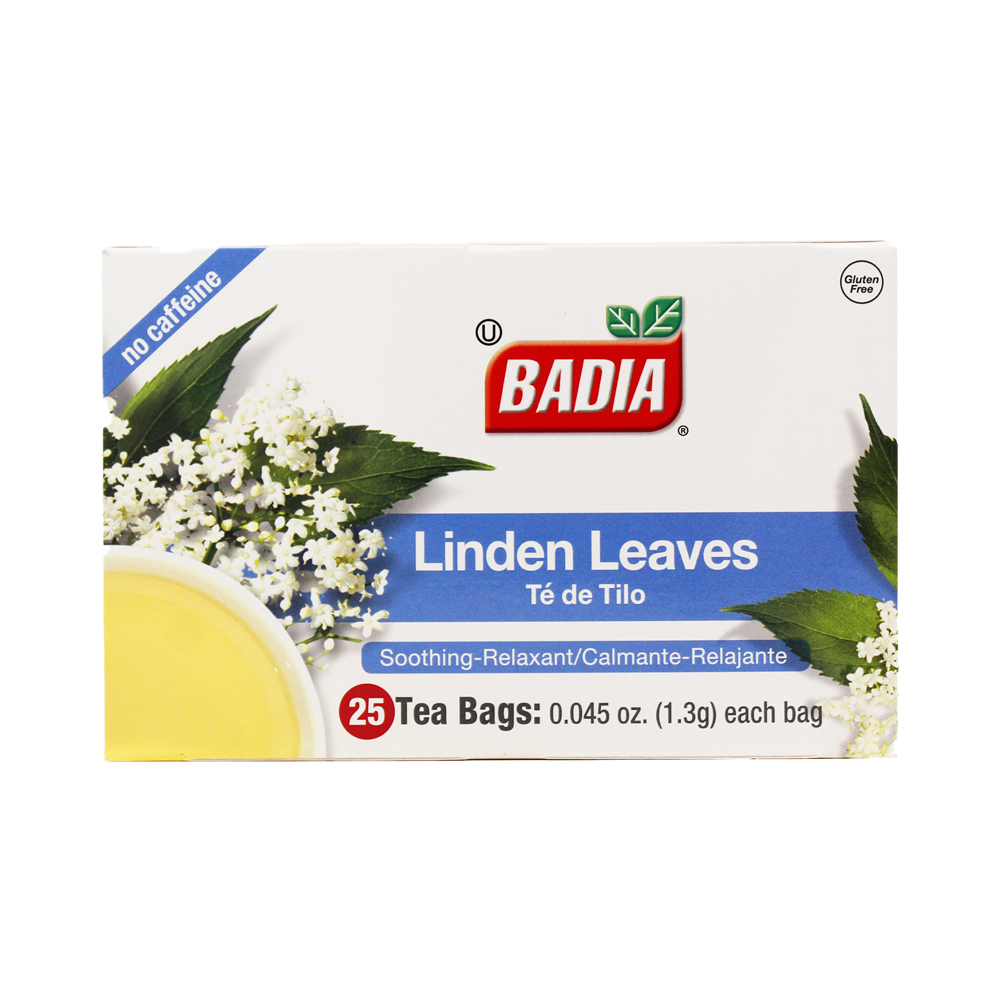 Badia LINDEN TEA BAGS 25 sachets
