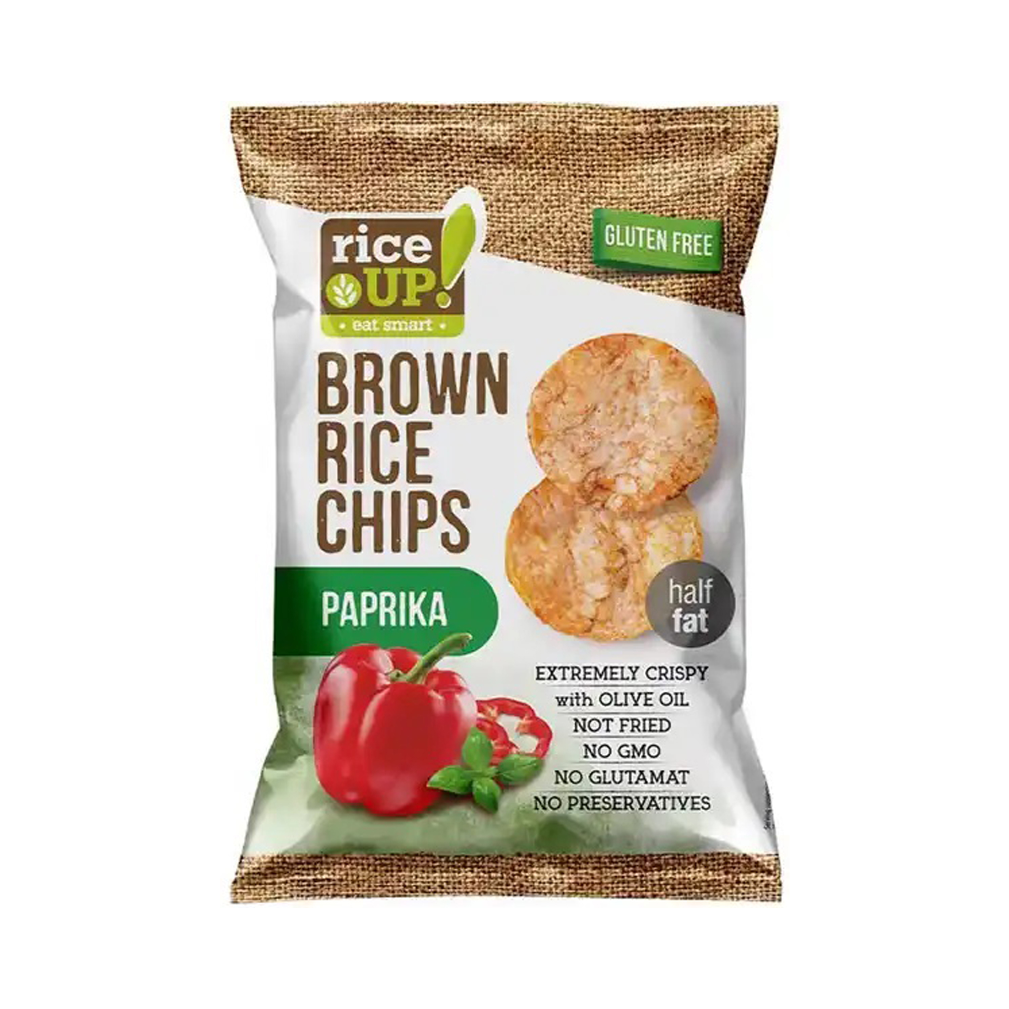 Rice Up Paprika chips 60 g