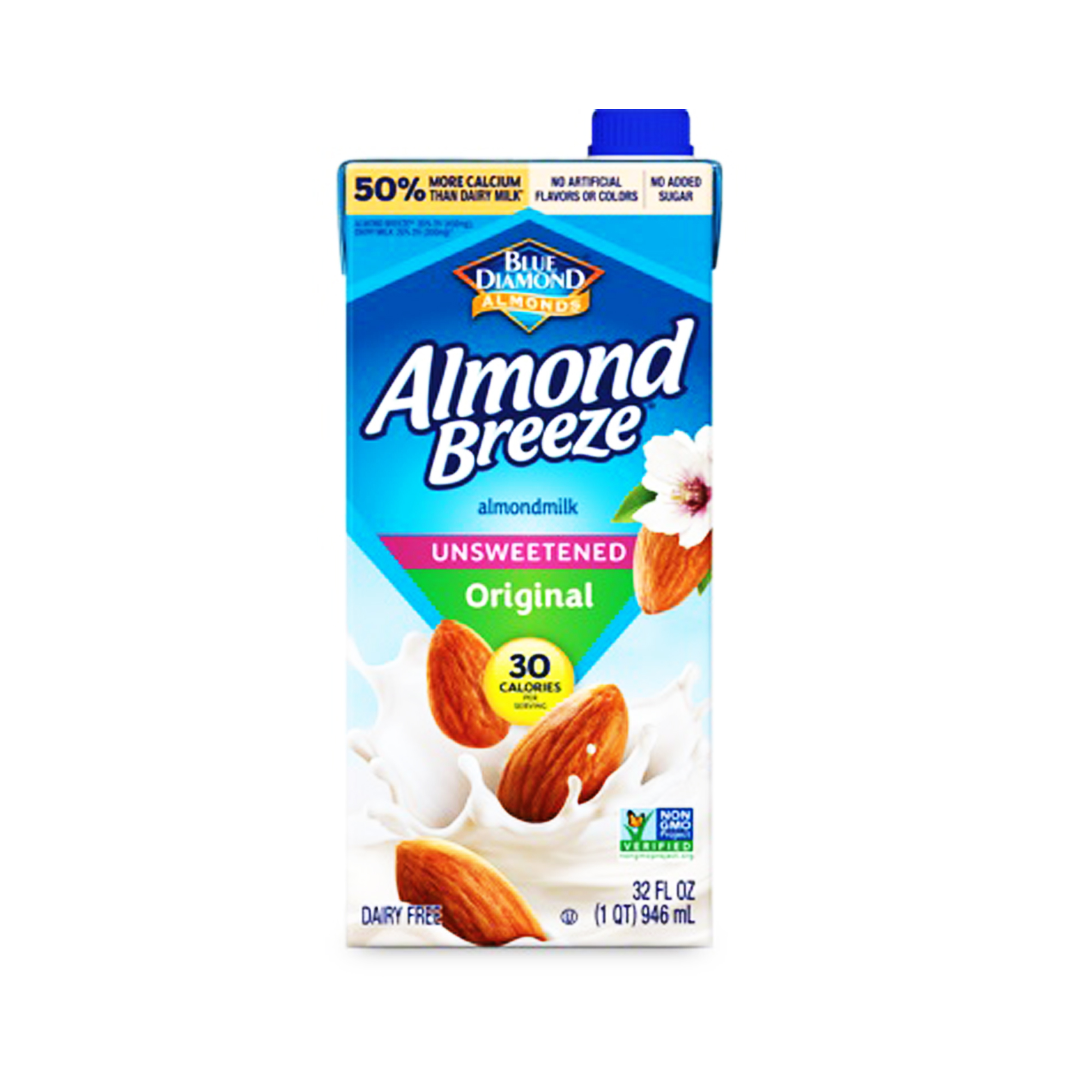 Blue Diamond Unsweetened Almond Milk 946 ml