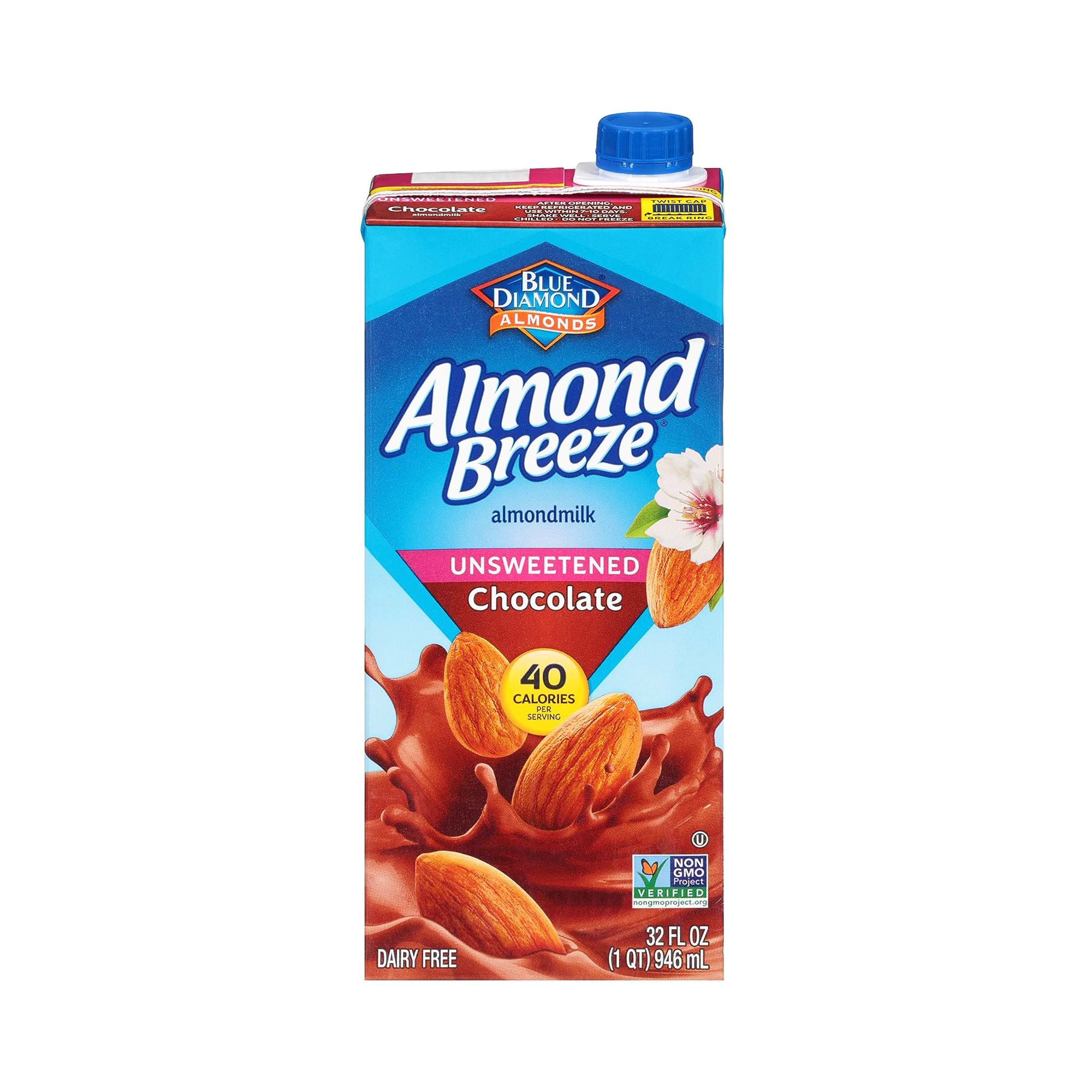 Blue Diamond Almond Milk With Chocolate Unsweetened 946 ml