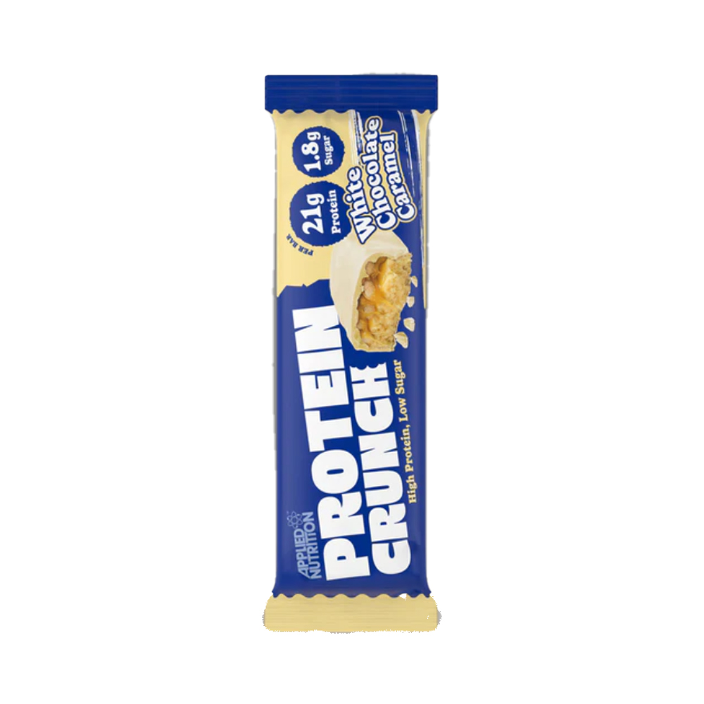 Applied Nutrition White Chocolate Caramel Protein Crunch 62Gm 21g protein