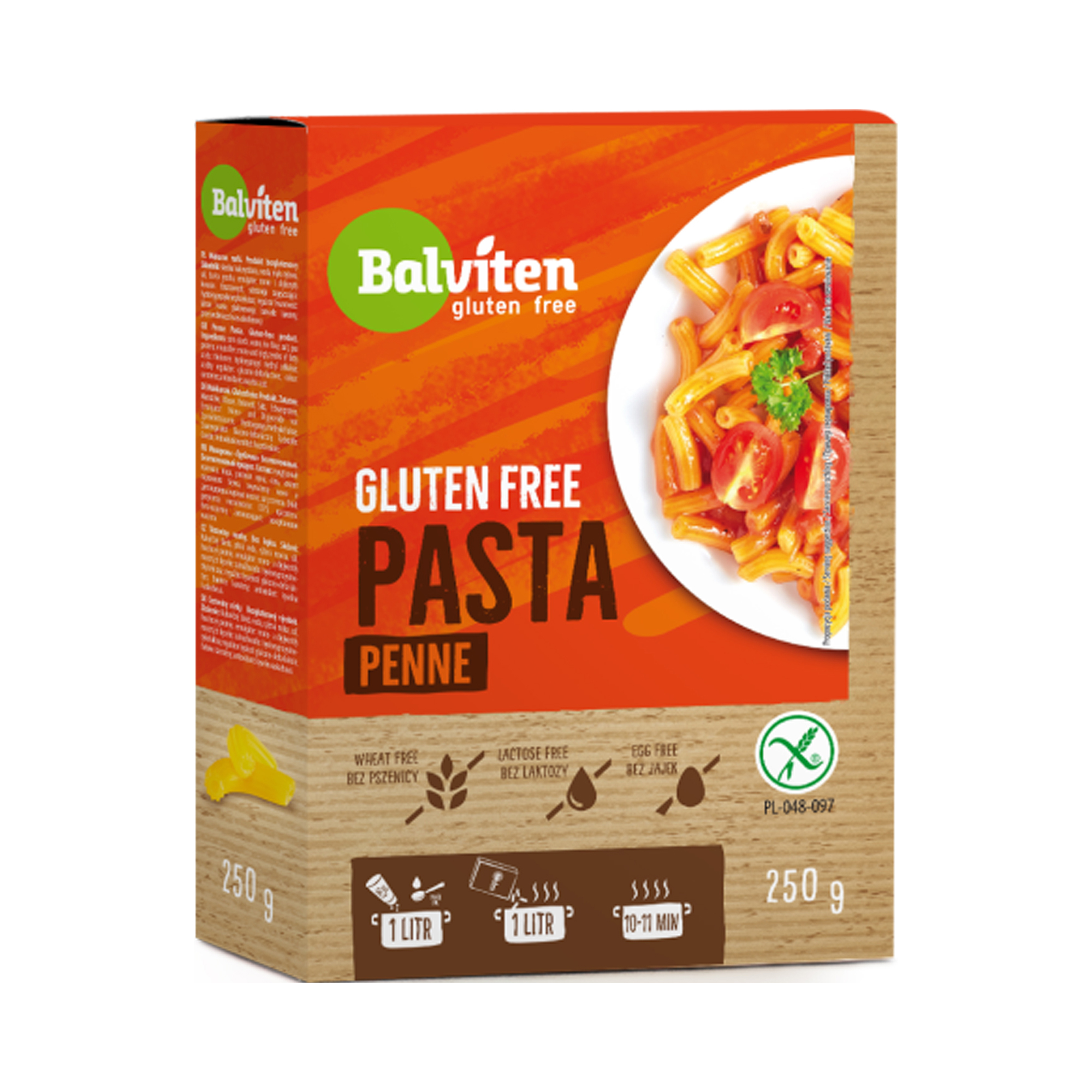 Balviten Pasta Penne 250g