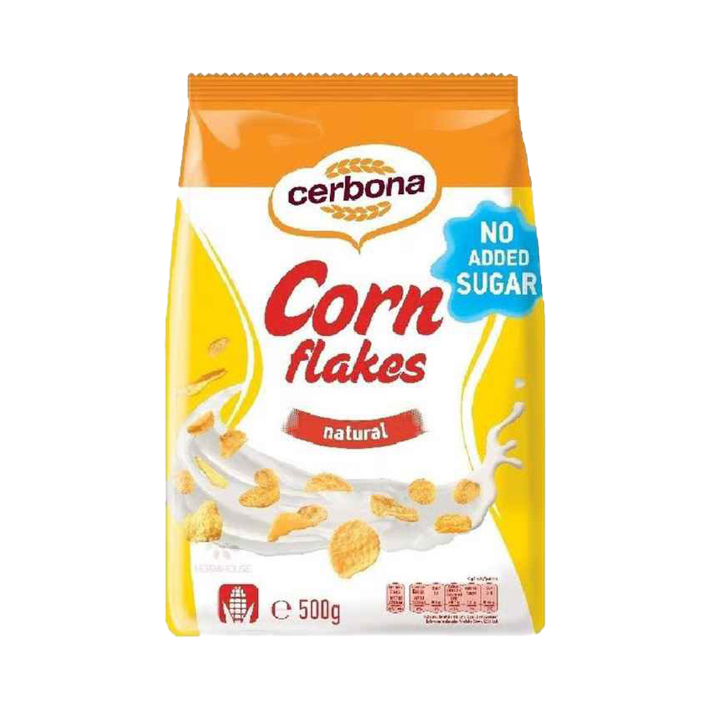 Cerbona Corn flakes sugar free 500g