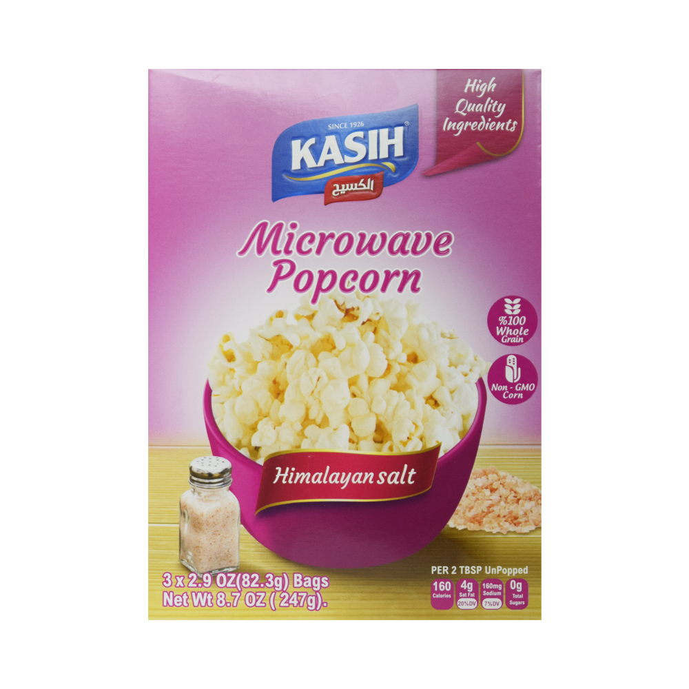 Al kasih Himalayan Salt Microwave Popcorn 247g