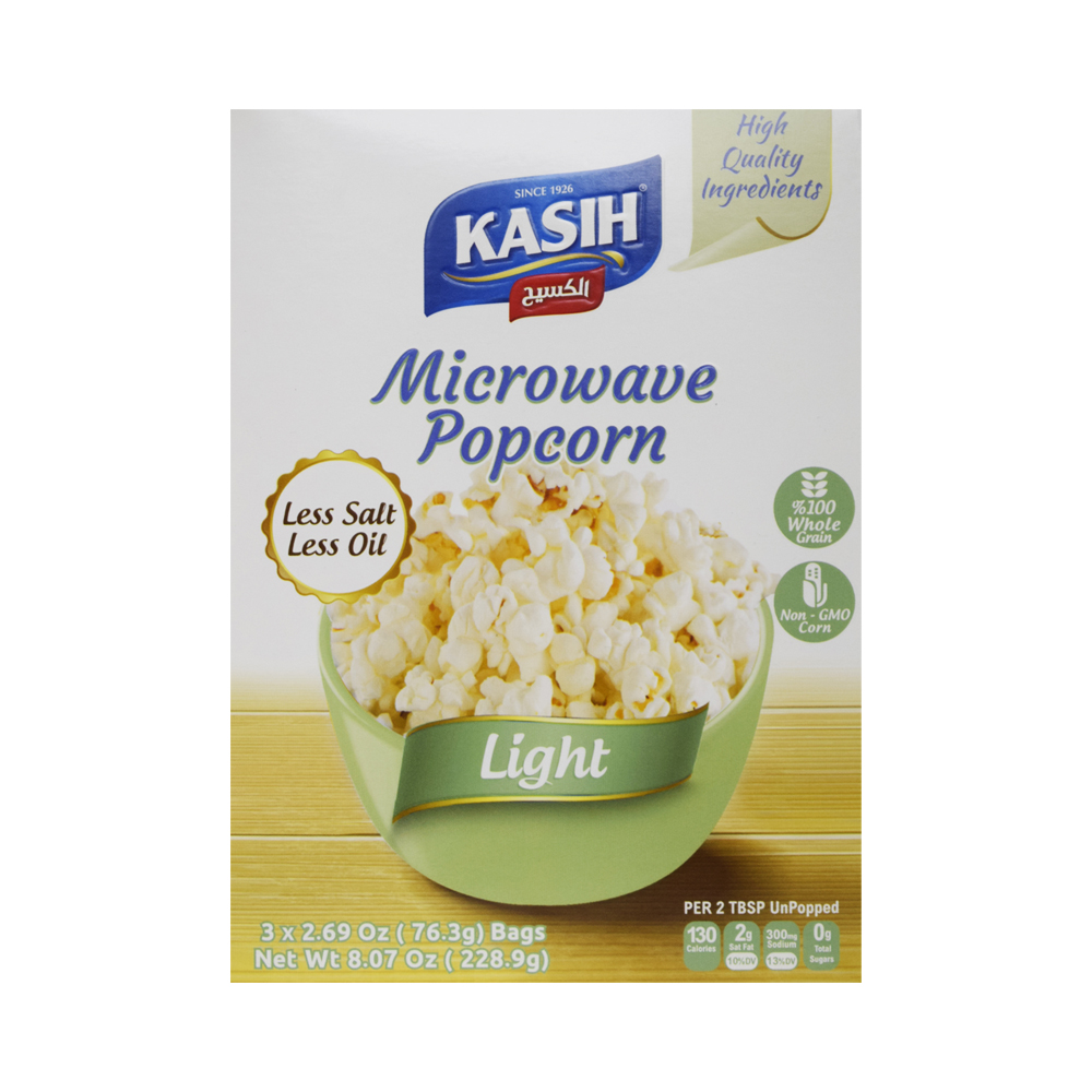 Al Kasih Microwave Popcorn Light 247g