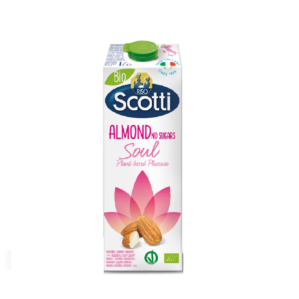 Scotti Almond Milk Unsweetened 1 Ltr