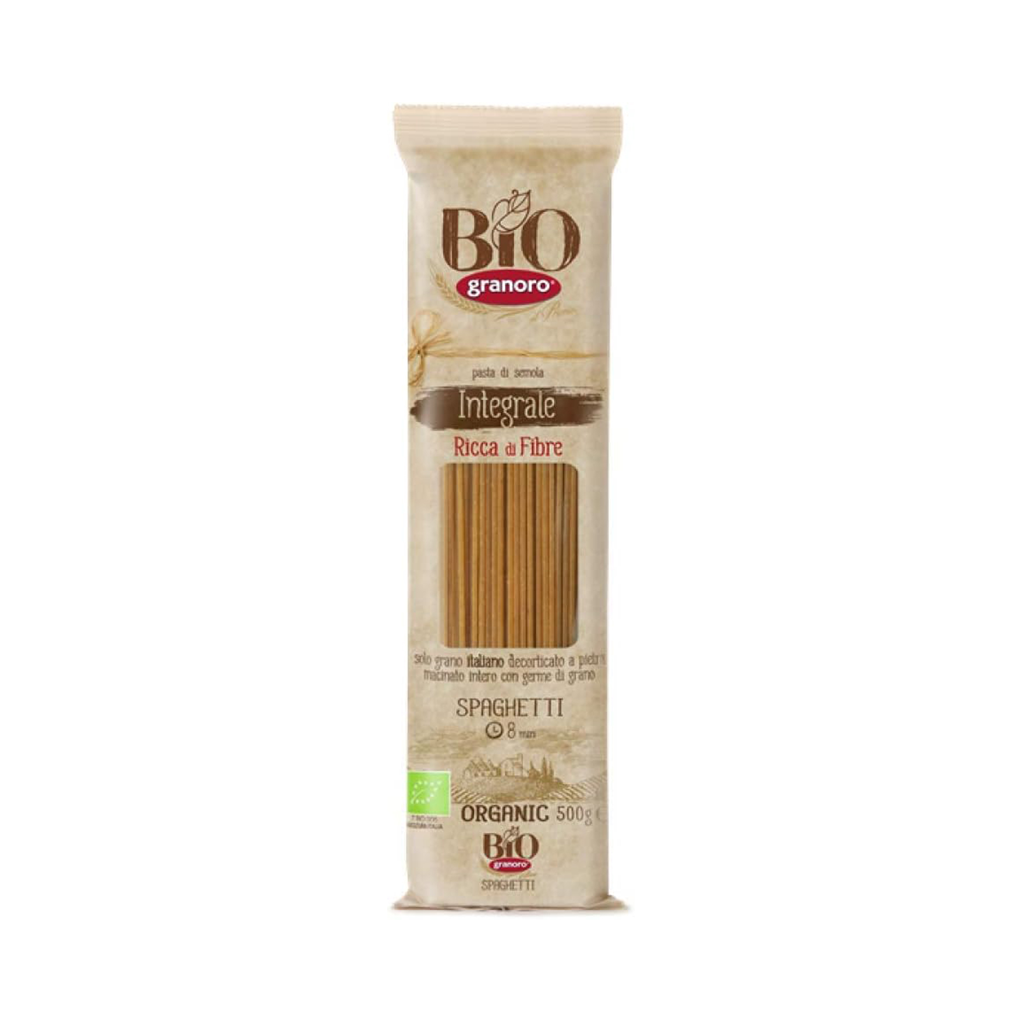gronoro whole Wheat Pasta Organic spaghetti 500g