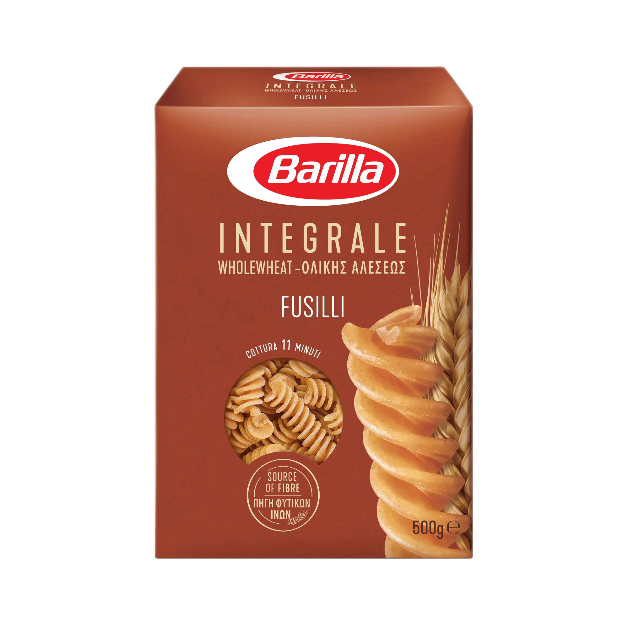 Barilla Fusilli Whole Wheat 500g