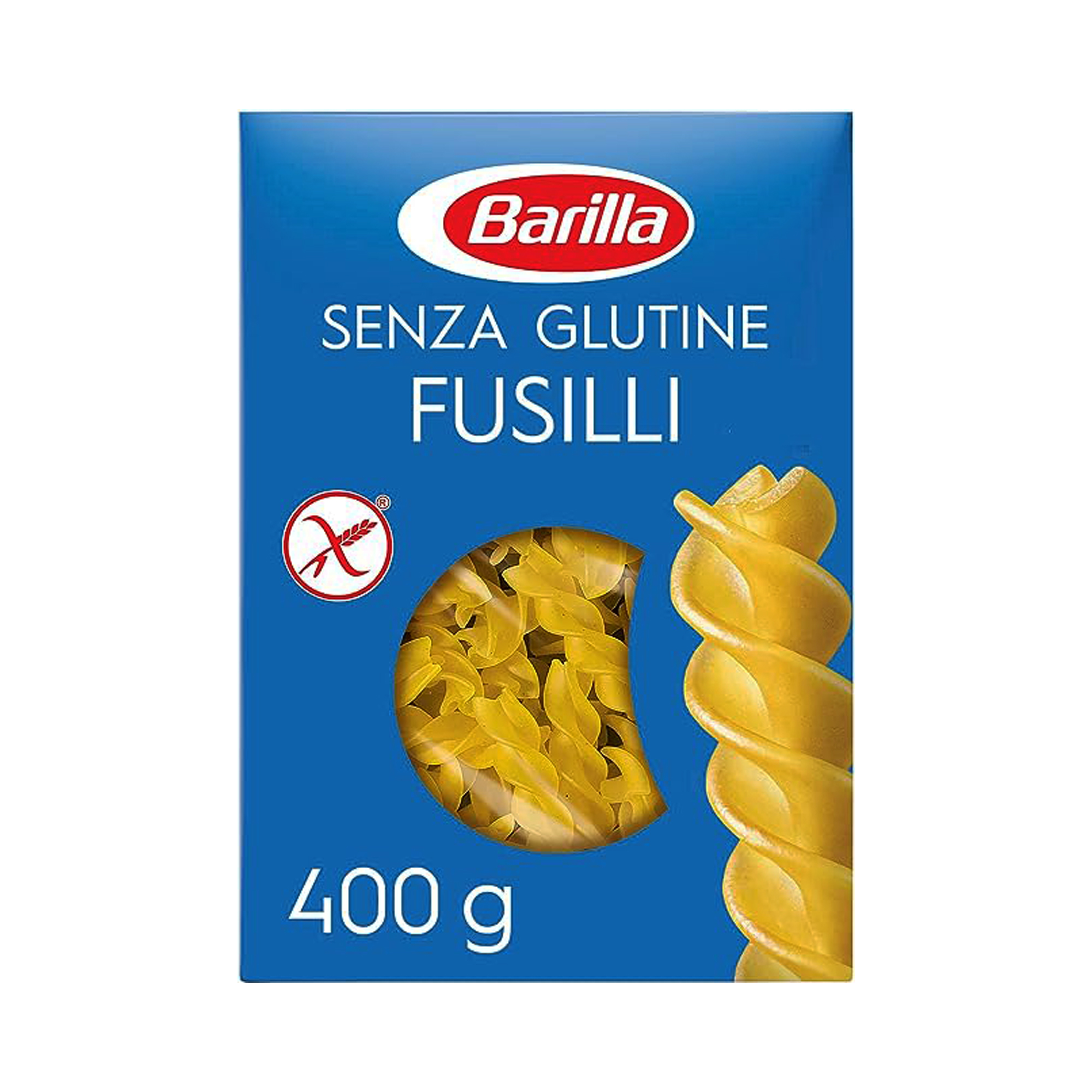 Barilla Fusilli Pasta 400 g - Gluten Free