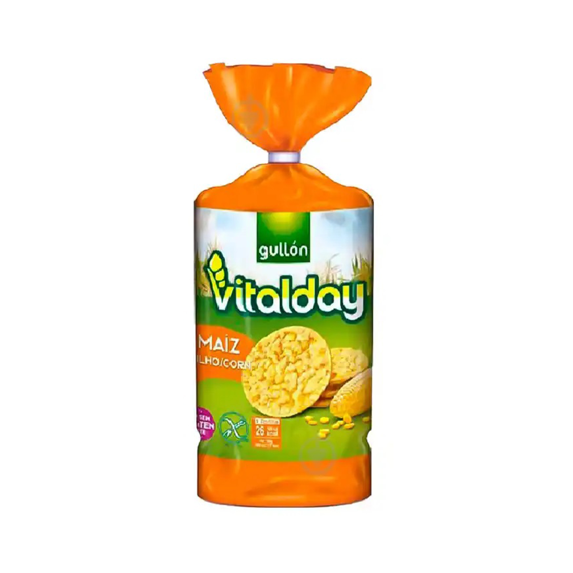 Gullon Vitalday CORN CAKE Gluten Free 130g