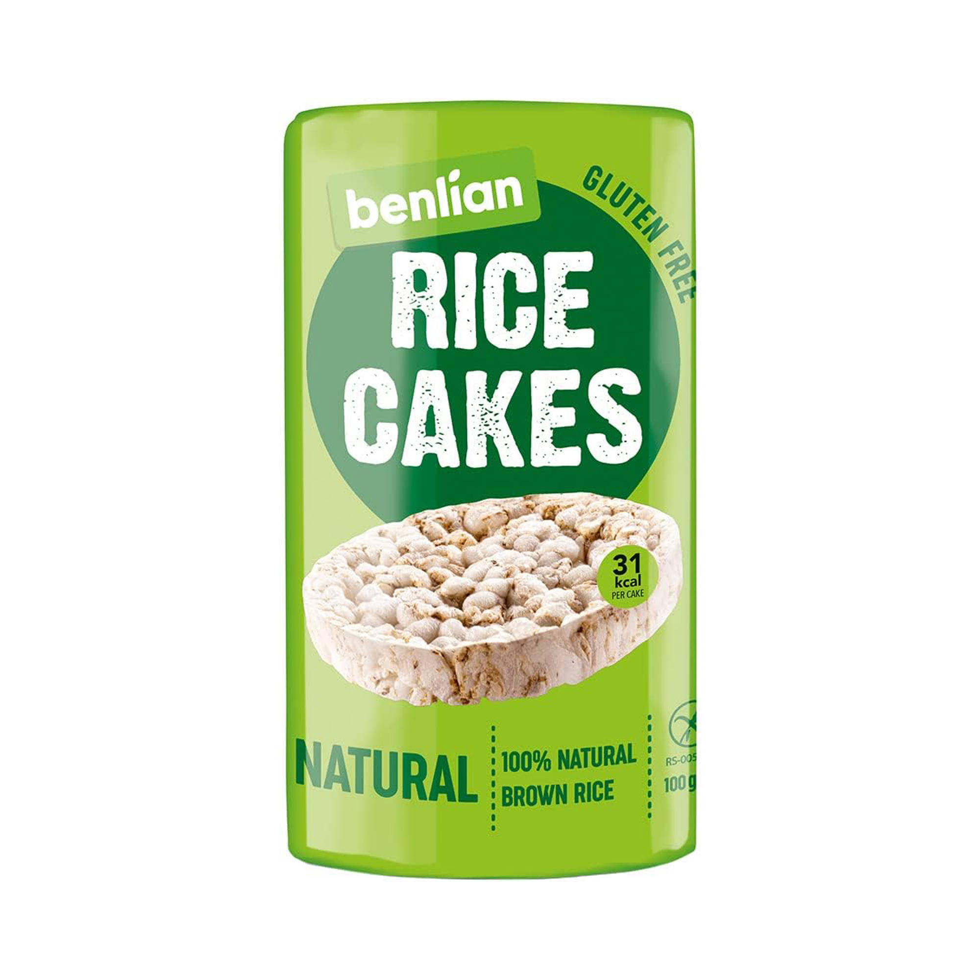Benlian Rice Cakes Natural 100g